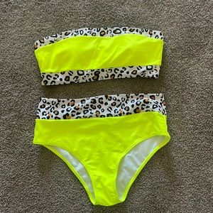 High waisted bikini